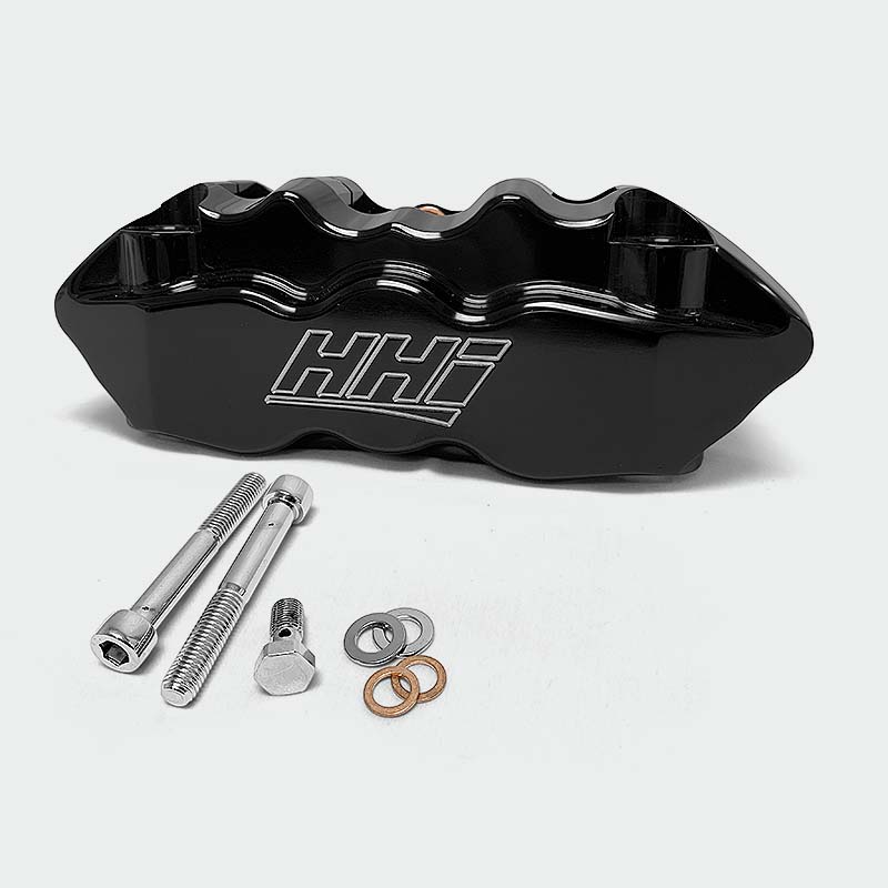 Radial Mount 6 Piston Single Brake Caliper Kit